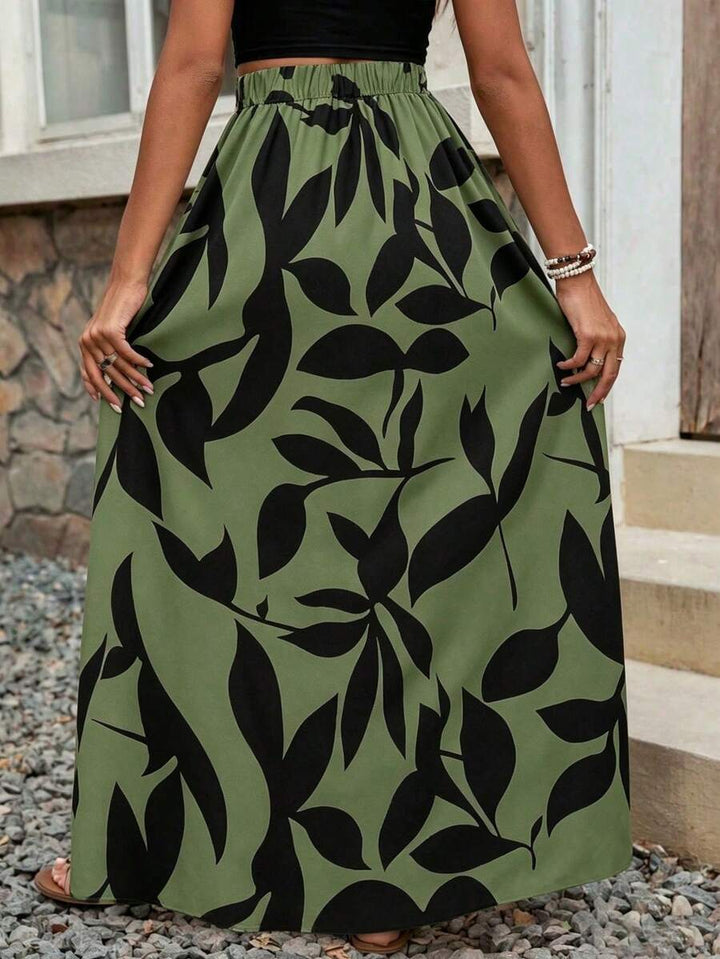 Blake | High Waist Split Maxi Skirt