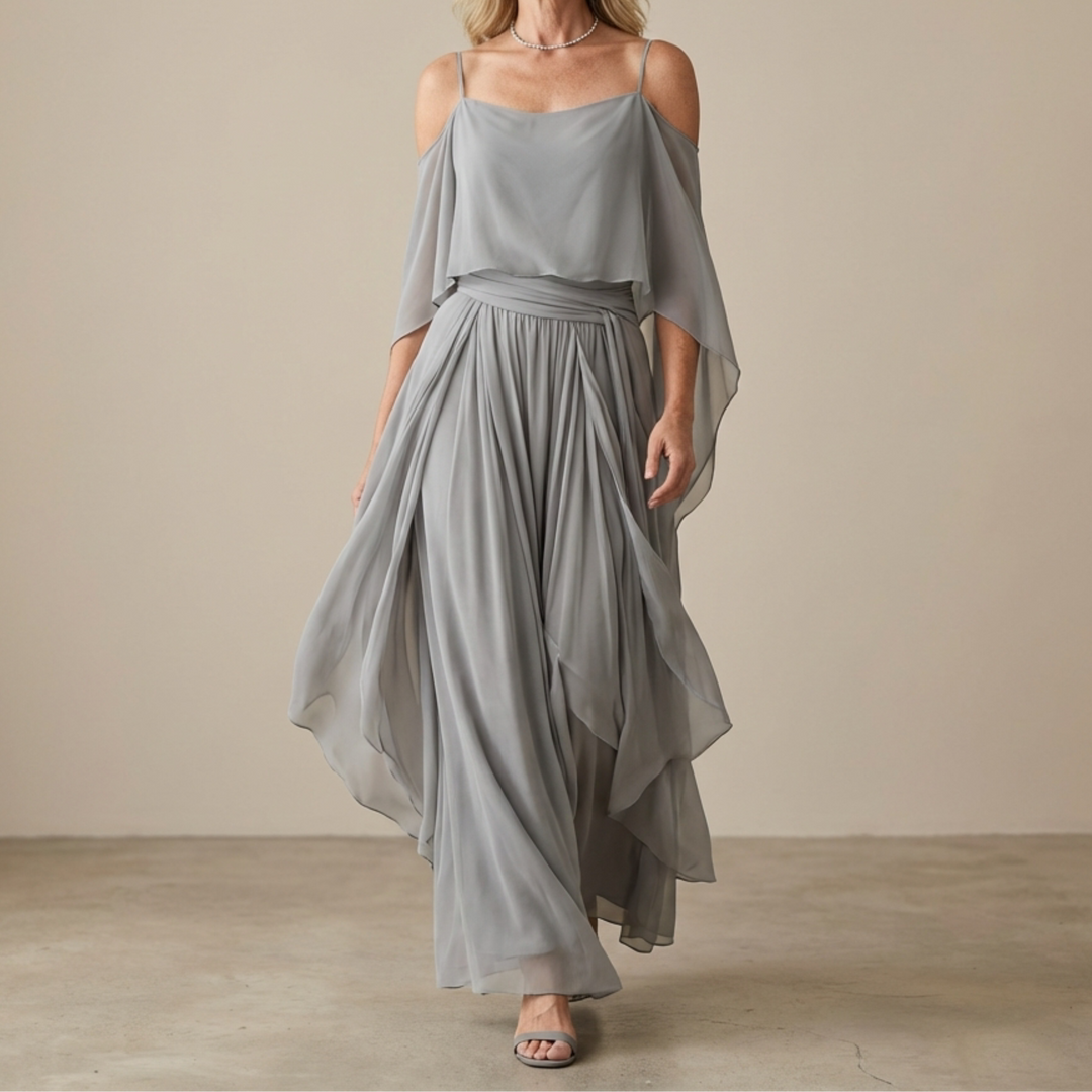 Ivah | Off-Shoulder Flowy Set