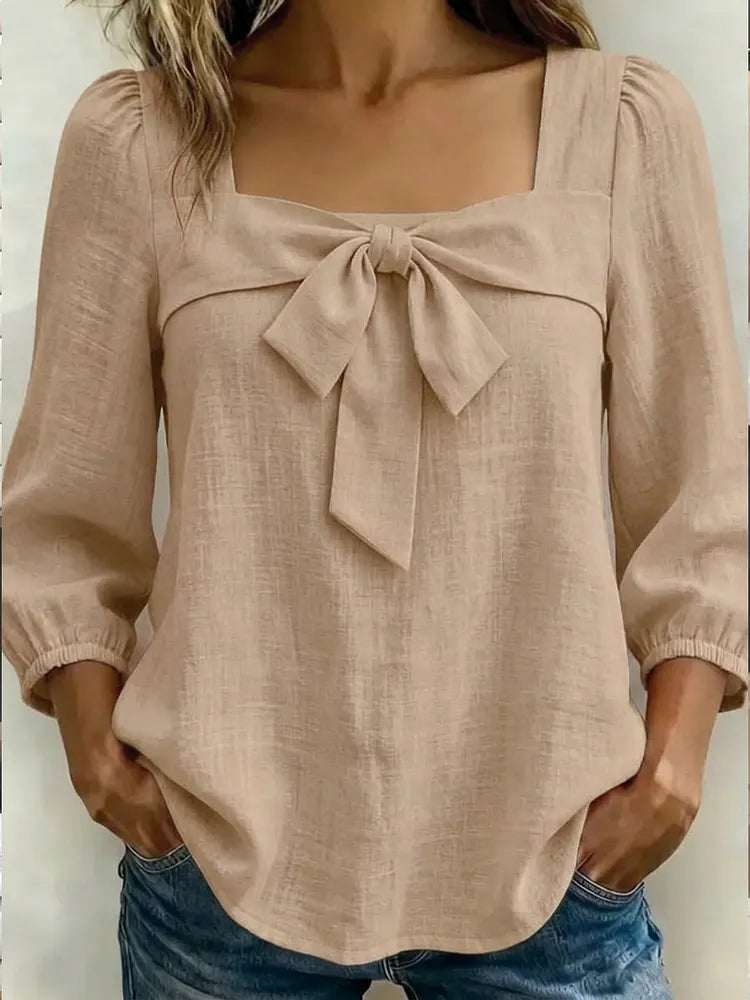 🔥OPRUIMING🔥 Casual en stijlvol katoenen shirt voor dames