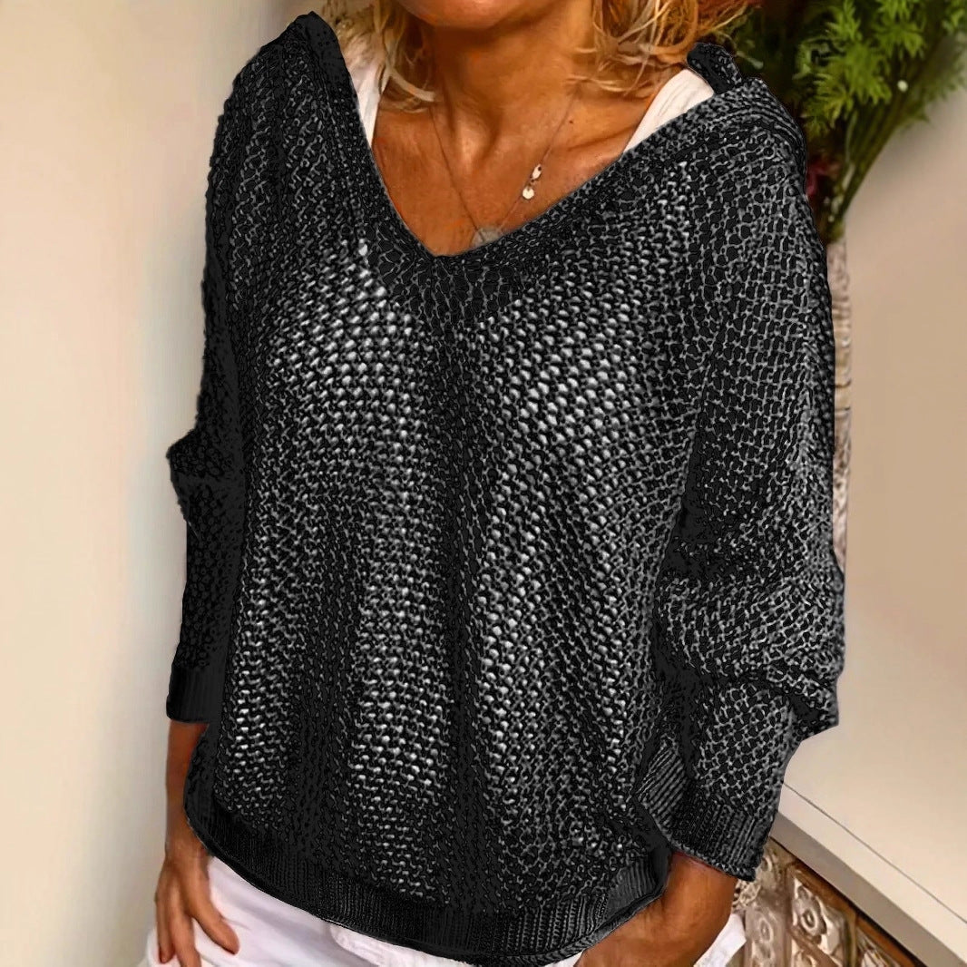 Delyne - Loose Fit Knit Sweater