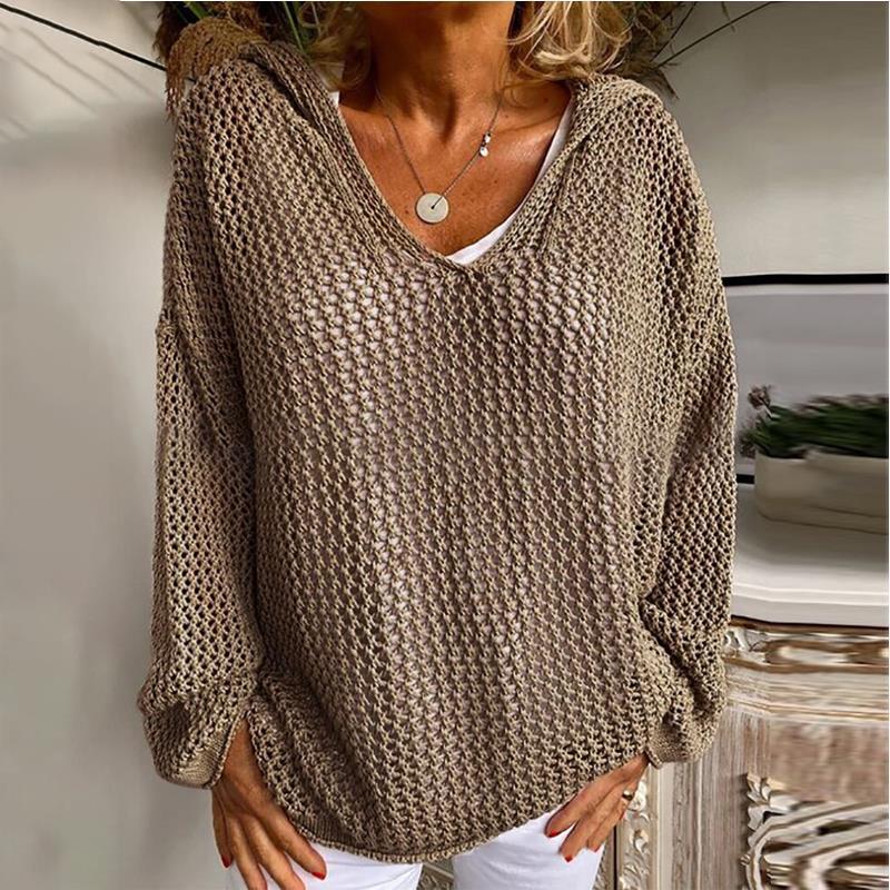 Delyne - Loose Fit Knit Sweater