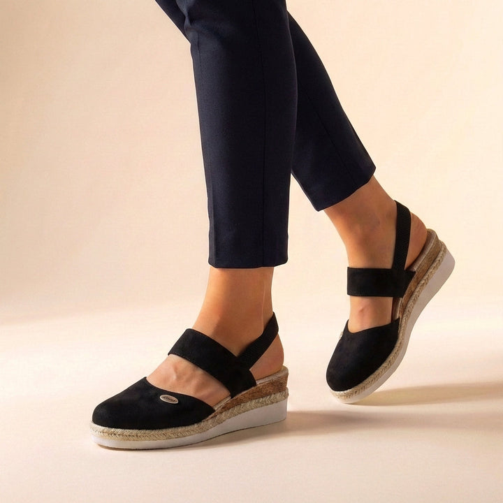 Emily | Women’s Comfort Fit Orthopedic Espadrille Platform Sandals