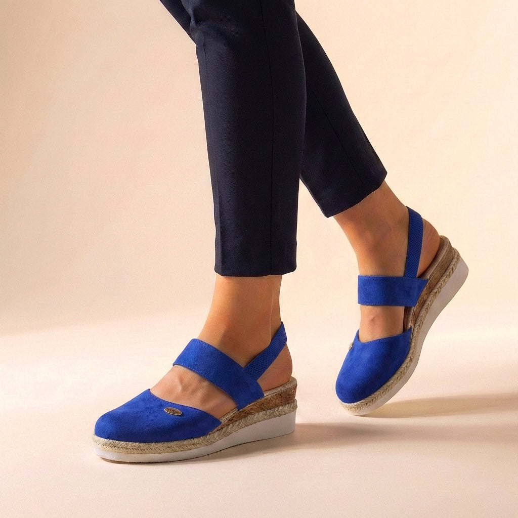 Emily | Women’s Comfort Fit Orthopedic Espadrille Platform Sandals