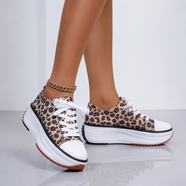 Nora™ | Orthopedic Platform Canvas Shoes