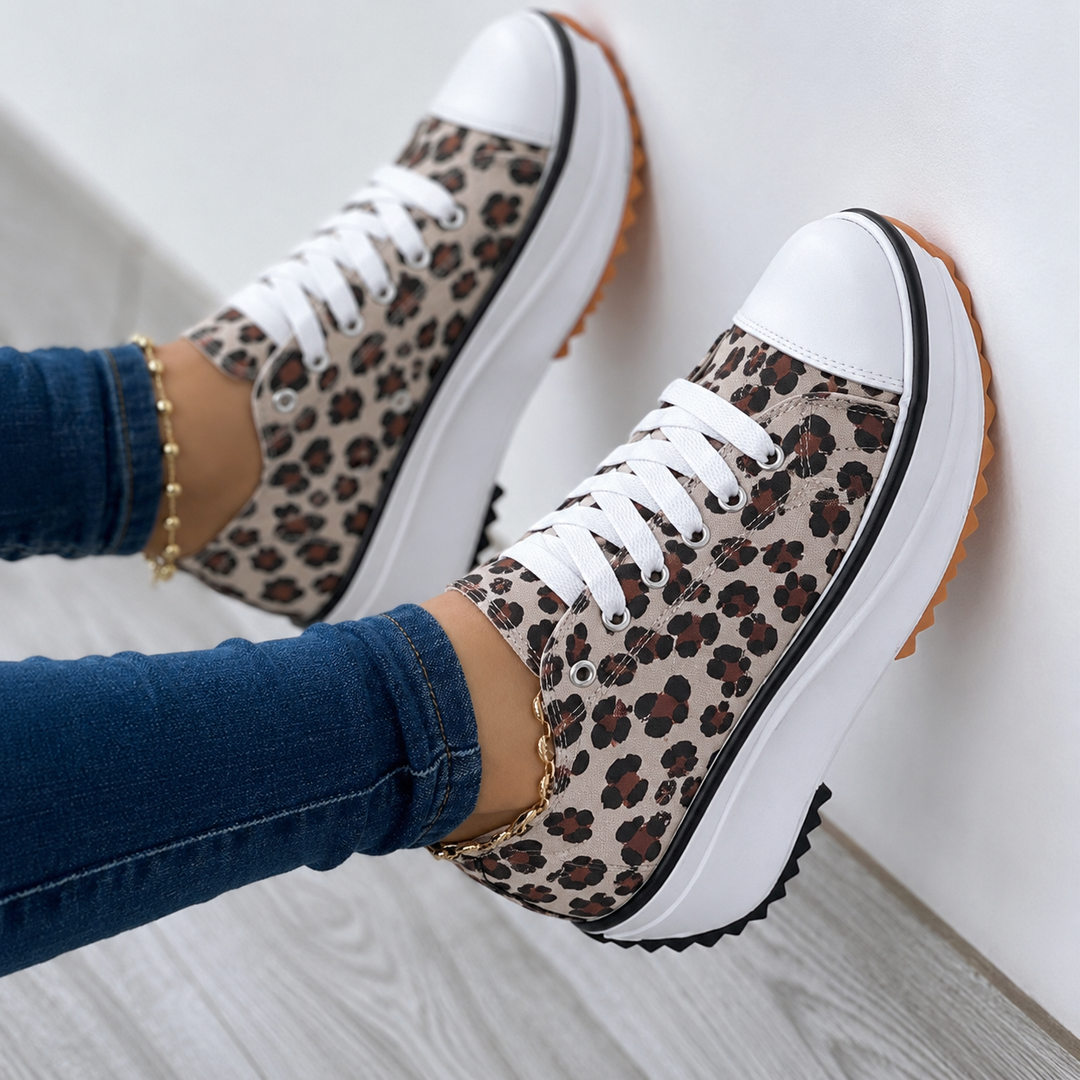 Nora™ | Orthopedic Platform Canvas Shoes