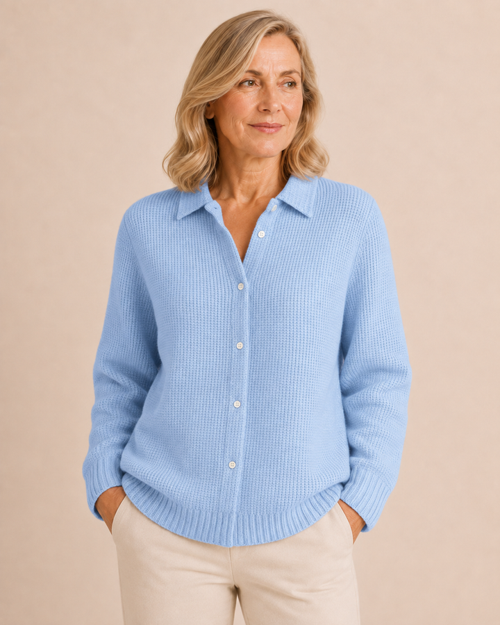 Marisse | Button-Up Knit Cardigan