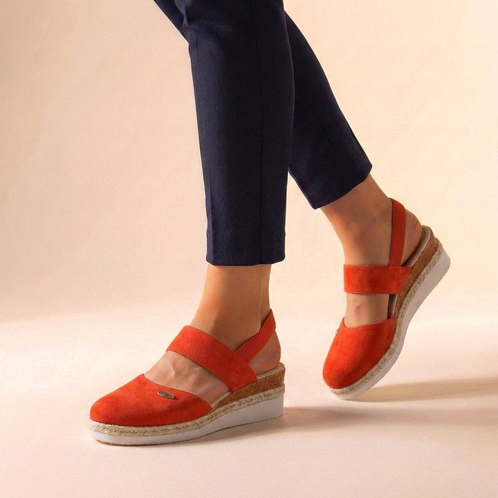 Emily | Women’s Comfort Fit Orthopedic Espadrille Platform Sandals