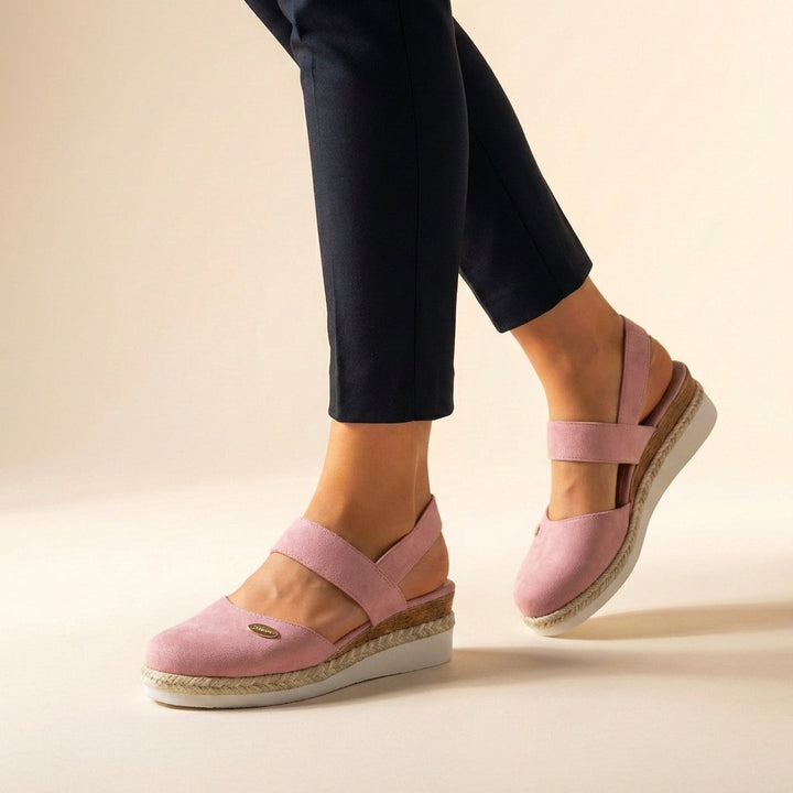 Emily | Women’s Comfort Fit Orthopedic Espadrille Platform Sandals