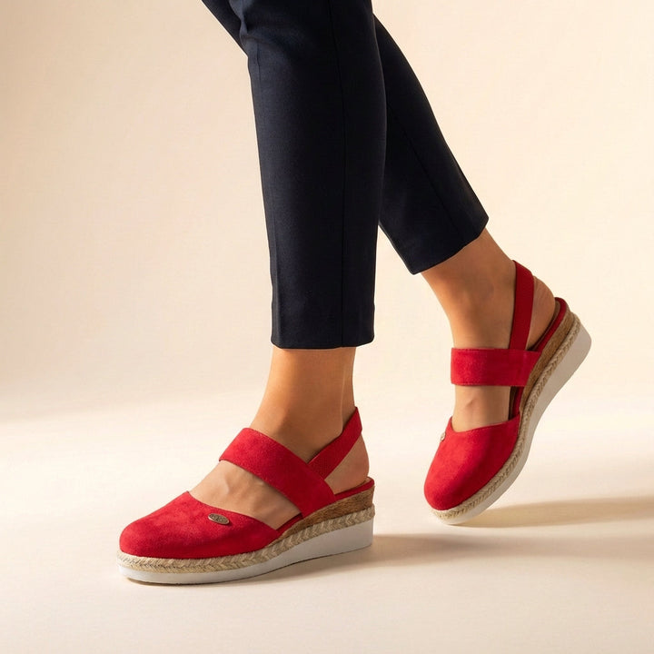 Emily | Women’s Comfort Fit Orthopedic Espadrille Platform Sandals