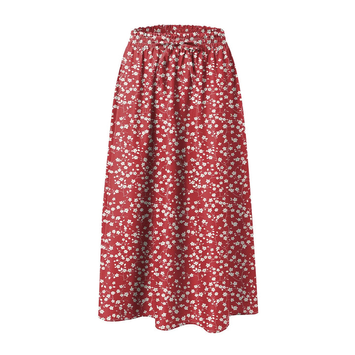Harper | Floral Pleated Maxi Skirt