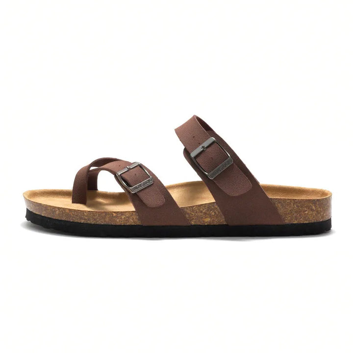 2025, zomer damesschoenen mode kurk pantoffels trendy paar strandschoenen casual comfortabele platte pantoffels zapatos homme