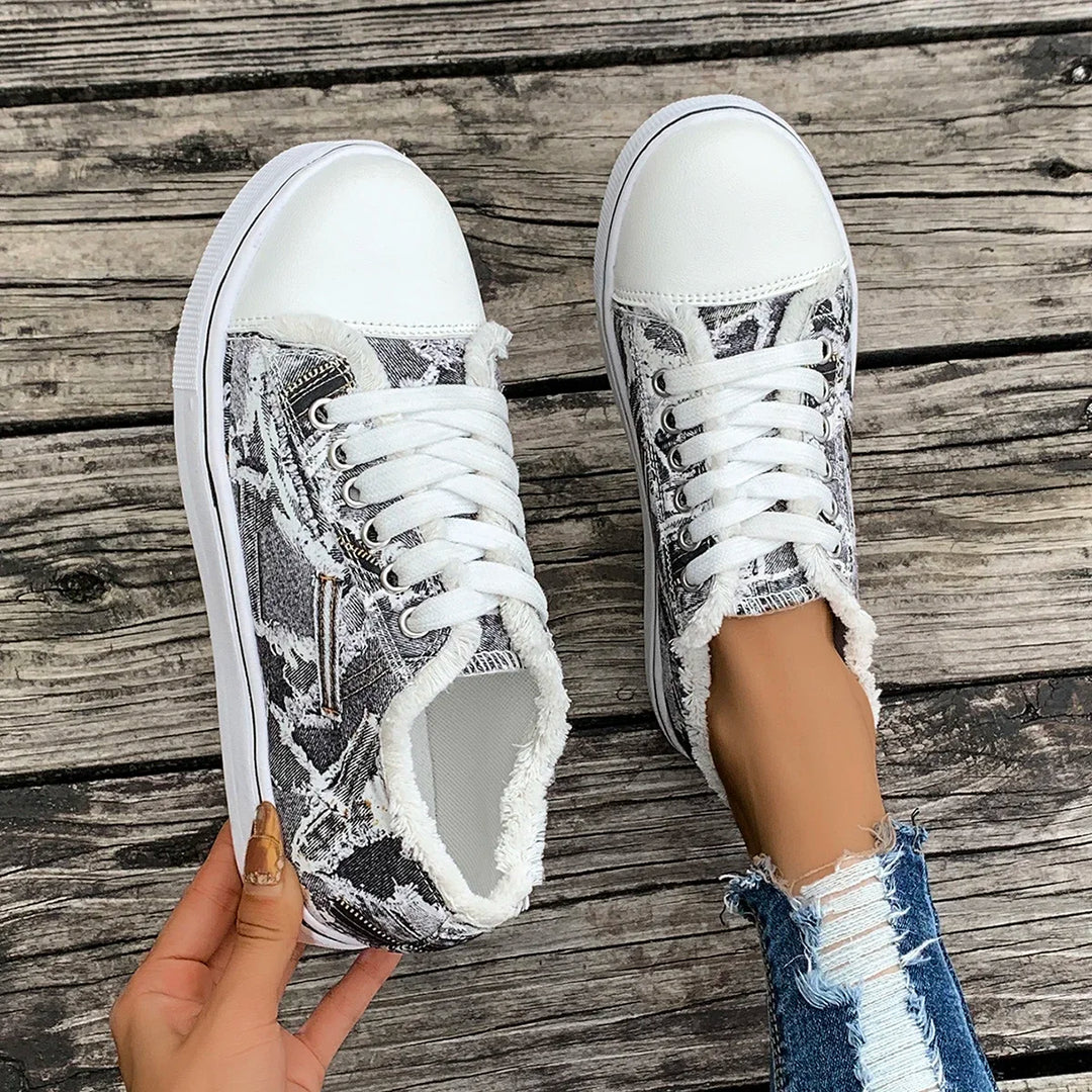 Sienna™ | Orthopedic Denim Comfort Sneakers