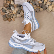 White & Blue