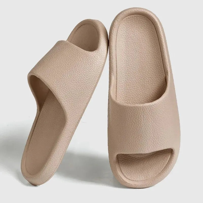 Mode Vrouwen Slippers Zomer Platte Lichtgewicht Eva Home Badkamer Slippers Comfort Massage Koppels Indoor Glijbanen Doucheschoenen