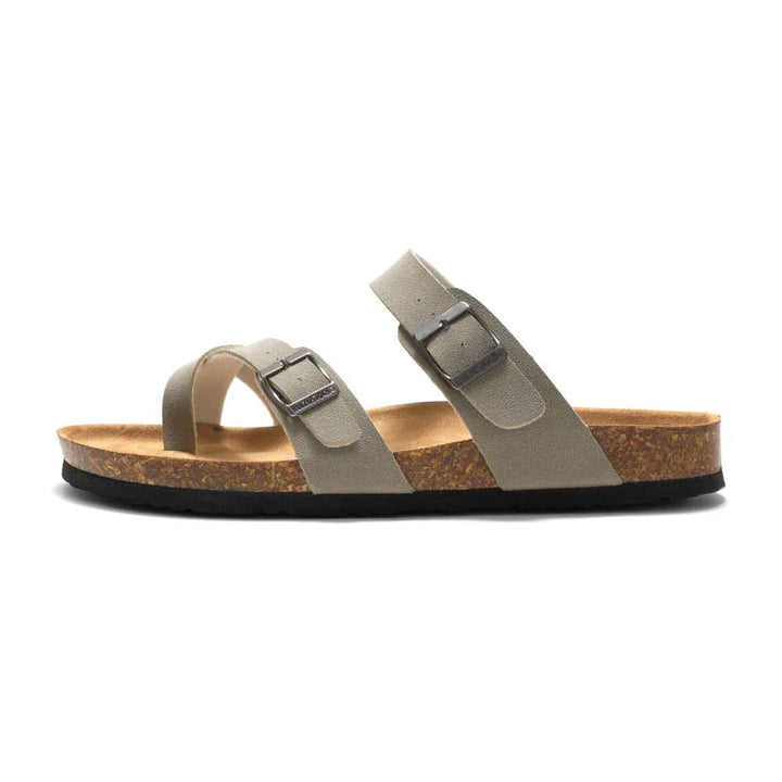 2025, zomer damesschoenen mode kurk pantoffels trendy paar strandschoenen casual comfortabele platte pantoffels zapatos homme