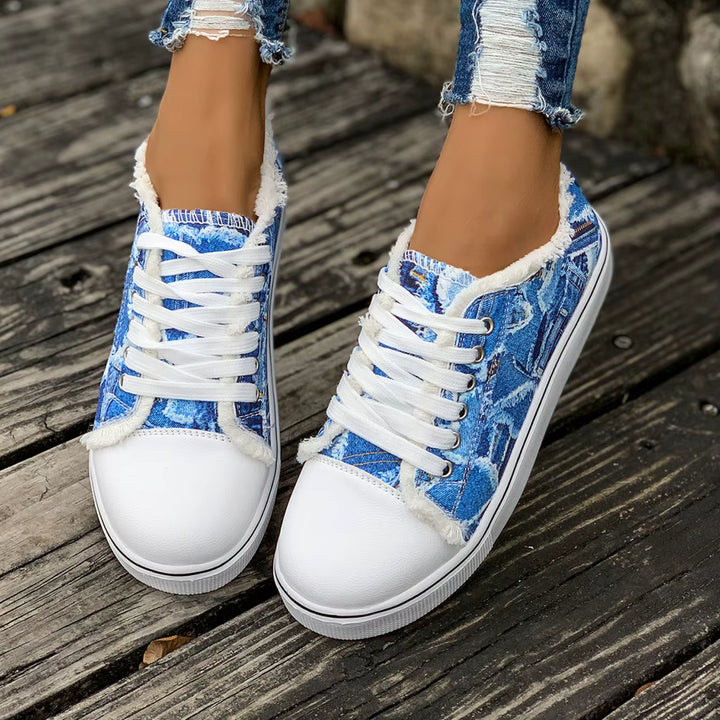 Sienna™ | Orthopedic Denim Comfort Sneakers