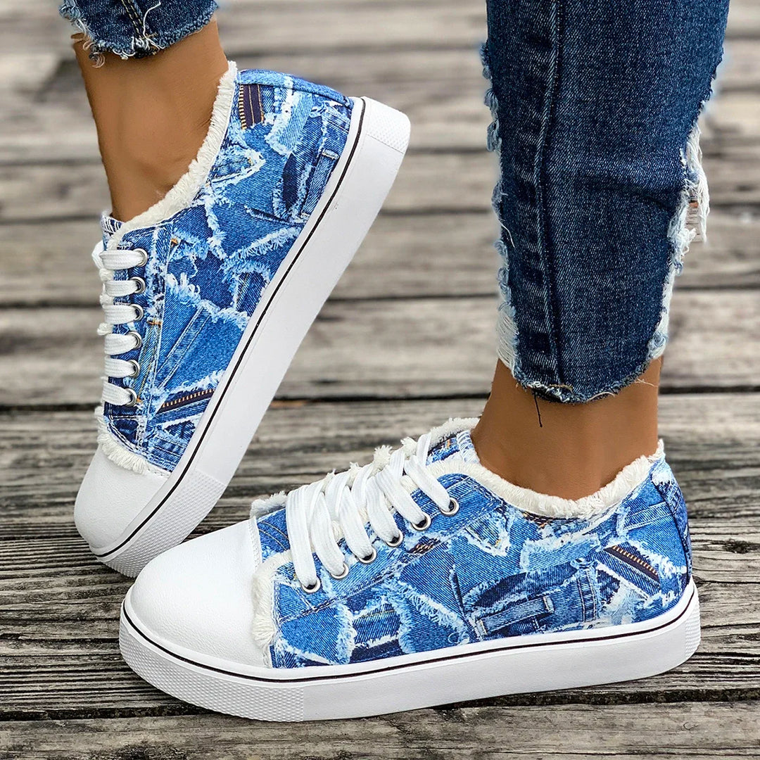Sienna™ | Orthopedic Denim Comfort Sneakers