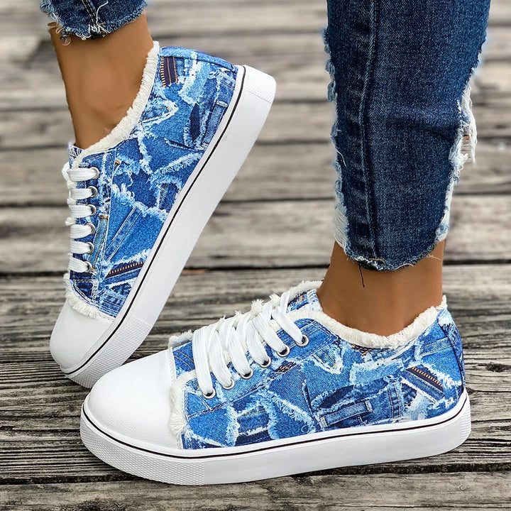 Sienna™ | Orthopedic Denim Comfort Sneakers