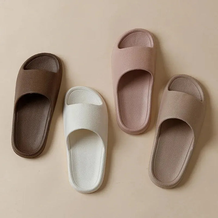 Mode Vrouwen Slippers Zomer Platte Lichtgewicht Eva Home Badkamer Slippers Comfort Massage Koppels Indoor Glijbanen Doucheschoenen