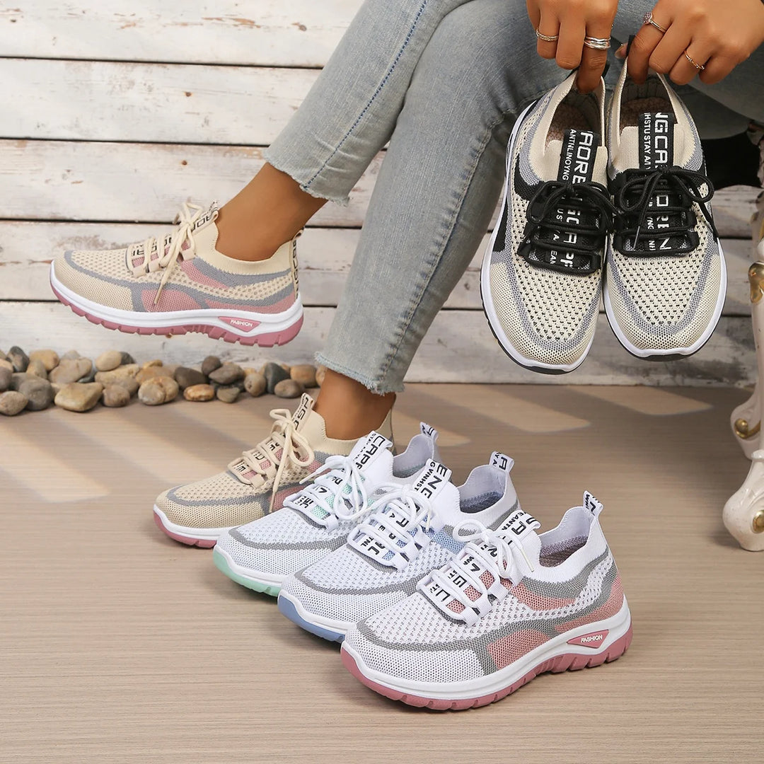 Margot | Orthopedic Two-Tone Sneakers