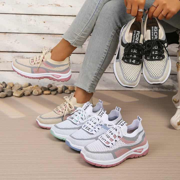Margot | Orthopedic Two-Tone Sneakers