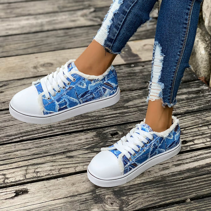 Sienna™ | Orthopedic Denim Comfort Sneakers