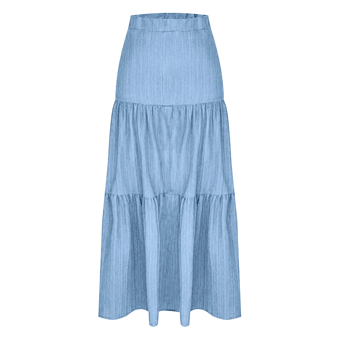 Hadley | Tiered Swing Maxi Skirt