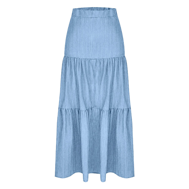 Hadley | Tiered Swing Maxi Skirt
