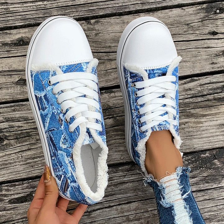 Sienna™ | Orthopedic Denim Comfort Sneakers
