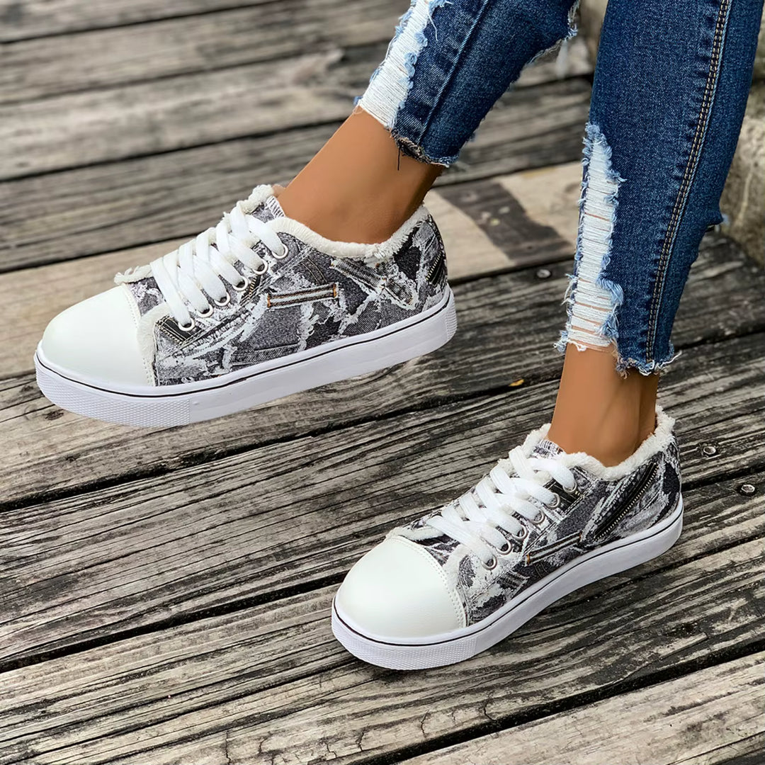 Sienna™ | Orthopedic Denim Comfort Sneakers