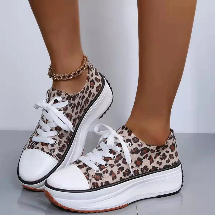 Nora™ | Orthopedic Platform Canvas Shoes