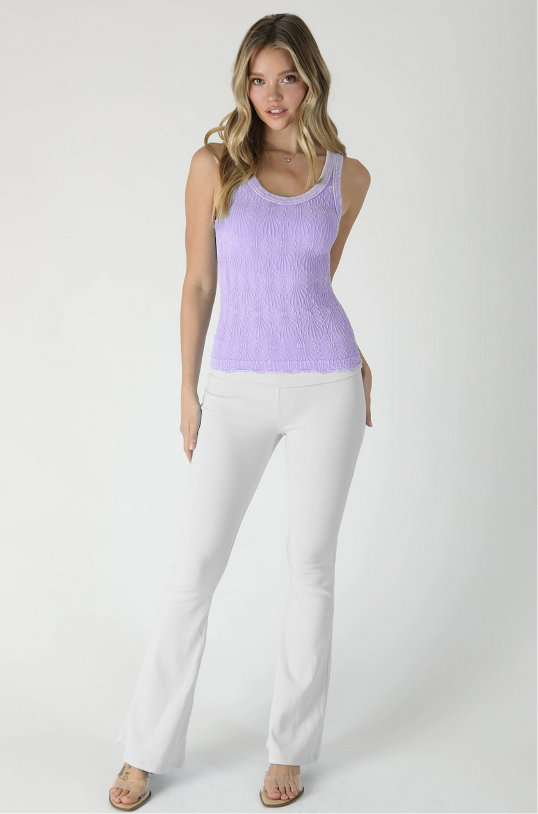 Vintage Reversible Lace Top | Fitted Stretch Camisole – Made in USA