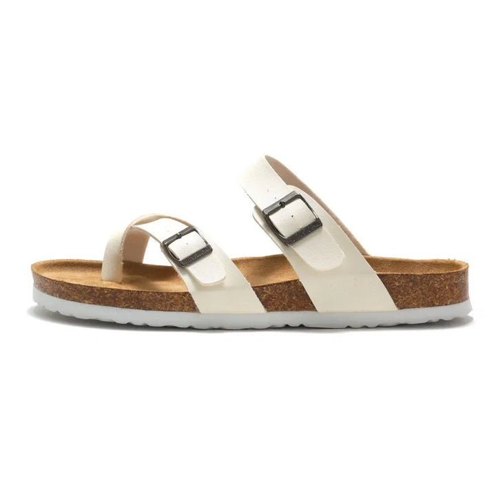 2025, zomer damesschoenen mode kurk pantoffels trendy paar strandschoenen casual comfortabele platte pantoffels zapatos homme