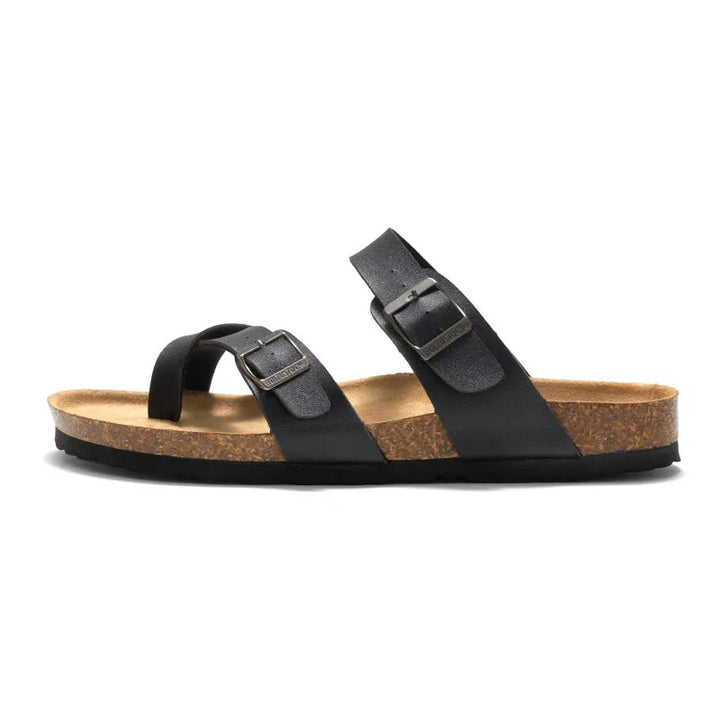 2025, zomer damesschoenen mode kurk pantoffels trendy paar strandschoenen casual comfortabele platte pantoffels zapatos homme