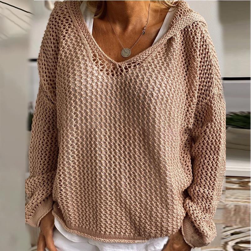 Delyne - Loose Fit Knit Sweater
