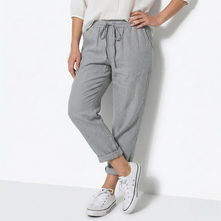Amelia | Relaxed Fit Drawstring Trousers