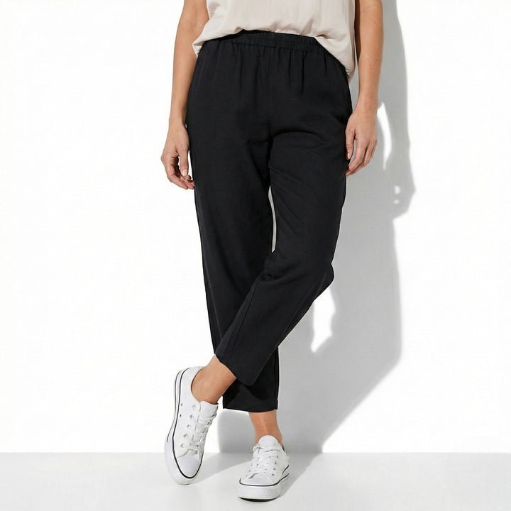 Amelia | Relaxed Fit Drawstring Trousers