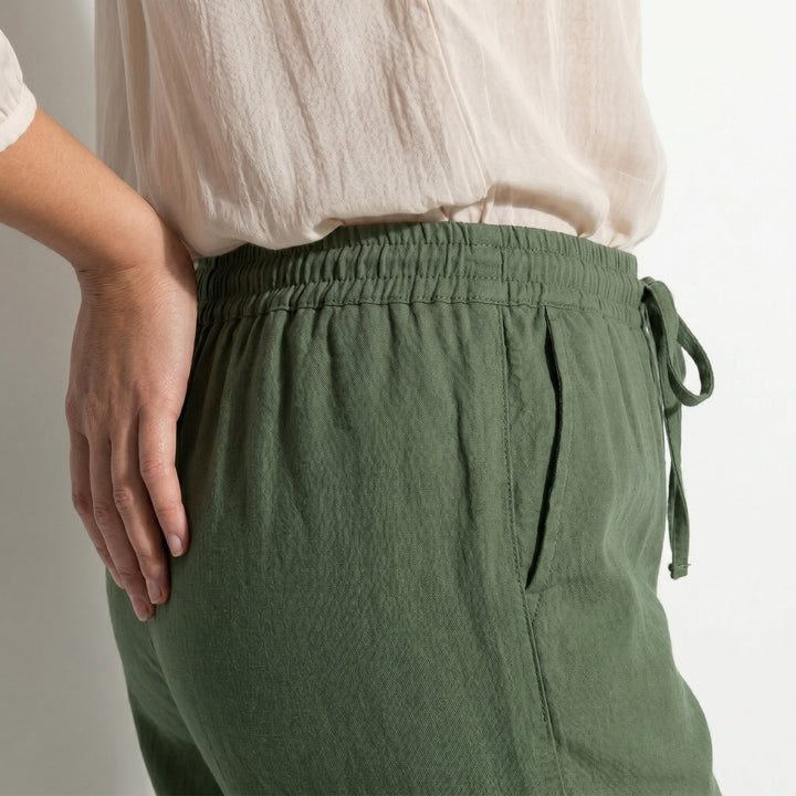 Amelia | Relaxed Fit Drawstring Trousers