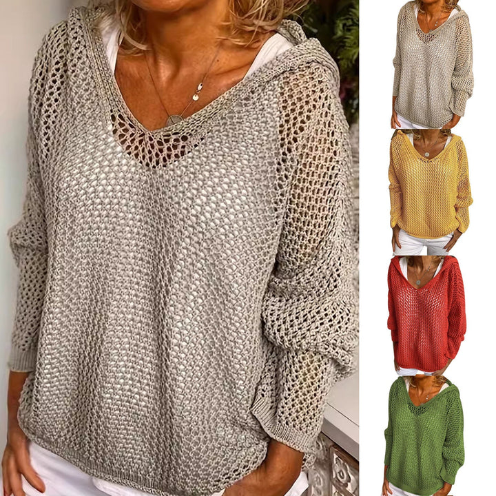 Delyne - Loose Fit Knit Sweater