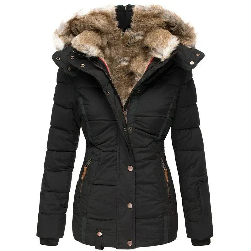 GRACE | COMFORTABLE WARM WINTER FUR JACKET