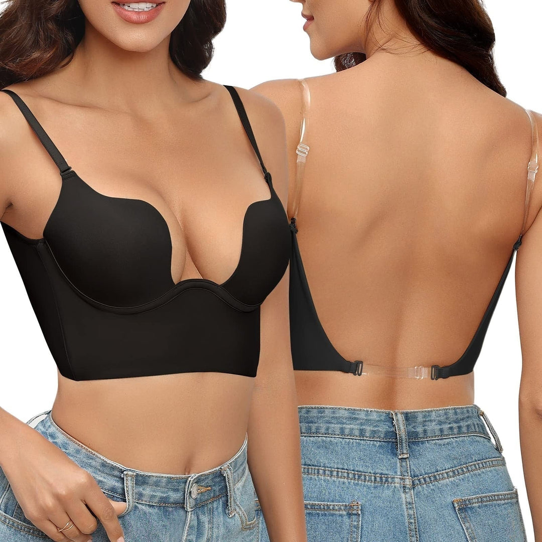 Violet | Backless Plunge Bra